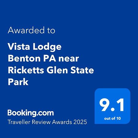 Vista Lodge Benton Pa Near Ricketts Glen State Park Ngoại thất bức ảnh